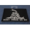 Don't Tread On Me Black White Patch | US Military Veteran Patches Don't Tread On Me Black White Patch diagonal view